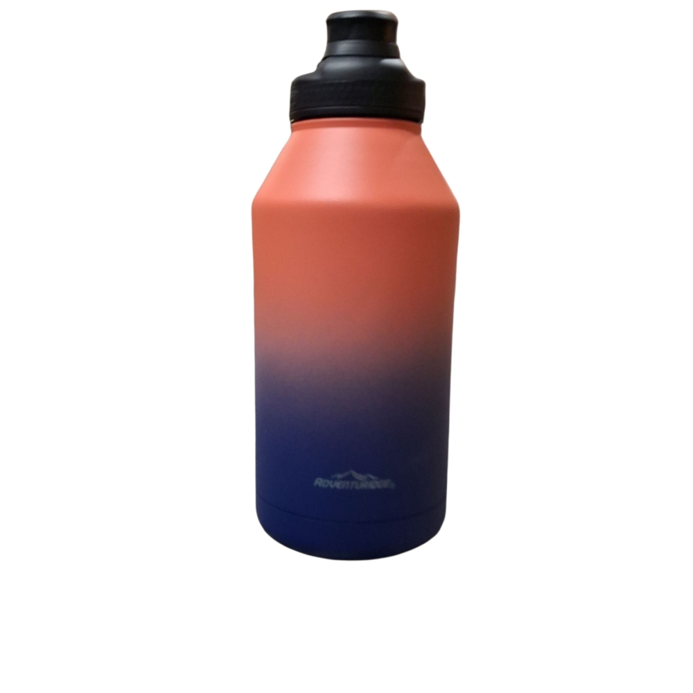 "Adventuridge" NWT Stainless Steel Gradient Water Bottle - Orange and Blue
